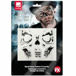Face Tattoo Skull -Maskerade Verkoop 46774 gr7