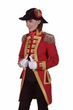 Voorkant -Maskerade Verkoop nelson jas dames rood th 3