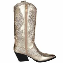Luxe Cowboy Laarzen Goud Glitter -Maskerade Verkoop pwhlaars goud 2gr
